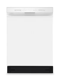 Midea 24" Front-Control Dishwasher with Interior Light - MDF24P2BWW | Lave-vaisselle Midea de 24 po avec commandes à l’avant et éclairage intérieur - MDF24P2BWW | MDF24P2W