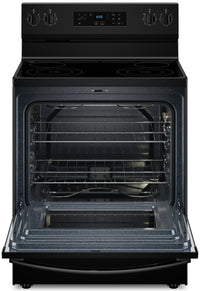 Whirlpool 5.3 Cu. Ft. Electric Range with Self-Clean - Black - YWFES3530RB | Cuisinière électrique Whirlpool de 5,3 pi³ avec autonettoyage - noire - YWFES3530RB