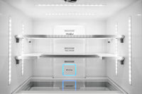 Whirlpool 36" 23.8 Cu. Ft. Counter-Depth French-Door Refrigerator - Stainless Steel - WRFC9636RZ  | Réfrigérateur Whirlpool de 23,8 pi3 et de 36 po de profondeur comptoir à portes françaises - acier inoxydable - WRFC9636RZ  | WRFC963Z
