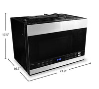 Danby 1.4 Cu. Ft. Over-the-Range Microwave Oven - Stainless Steel - DOM014401G1 | Four à micro-ondes à hotte intégrée Danby de 1,4 pi3 - acier inoxydable - DOM014401G1 | DOM01441