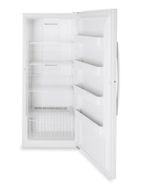 GE 21.3 Cu. Ft. Frost-Free Upright Freezer - White - FUF21SMRWW | Congélateur vertical GE sans givre de 21,3 pi³ - blanc - FUF21SMRWW | FUF21SWW