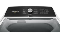 Whirlpool 5.2 Cu. Ft. Top-Load Agitator Washer with Built-In Faucet - White - WTW5025SW | Laveuse Whirlpool à chargement par le haut de 5,2 pi3 avec agitateur et robinet intégré - blanche - WTW5025SW | WTW5025W