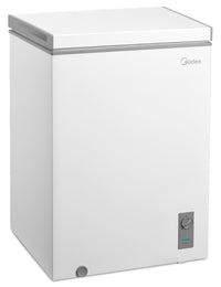Midea 3.5 Cu. Ft. Convertible Chest Refrigerator-Freezer - MRC04M4CWW | Congélateur coffre convertible en réfrigérateur Midea de 3,5 pi3 - MRC04M4CWW | MRC04MWW