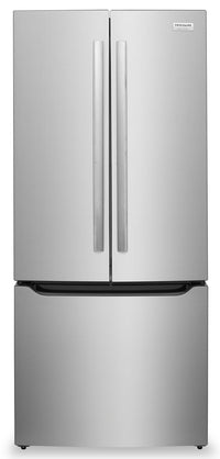 Frigidaire Gallery 30" 20 Cu. Ft. Standard-Depth French-Door Refrigerator - Smudge-Proof® Stainless … | Réfrigérateur Frigidaire Gallery de 20 pi³ et de 30 po de profondeur standard à portes françaises - …