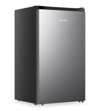 Hisense 18.7" 4.4 Cu. Ft. Compact Refrigerator - Silver - RC44C1GSE | Réfrigérateur compact Hisense de 4,4 pi3 et de 18,7 po - argenté - RC44C1GSE | RC44C1GE