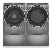 Whirlpool 5.8 Cu. Ft. Front-Load Washer with FreshFlow™ Vent System and 7.4 Cu. Ft. Gas Dryer  | Laveuse à chargement frontal de 5,8 pi³ avec système de ventilation FreshFlowMC et sécheuse à gaz de 7,4 pi³ de Whirlpool  | WHFL67RG