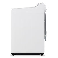 LG 5.8 Cu. Ft. Smart Top-Load Washer with EasyUnload™ and AI Sensing - Alpine White - WT8200CW | Laveuse intelligente LG à chargement par le haut de 5,8 pi3 avec EasyUnload et détection IA - blanc alpin - WT8200CW | WT8200CW