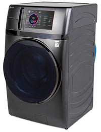 Profile 5.5 Cu. Ft. UltraFast All-in-One Washer/Dryer with Ventless Heat Pump and Pet Hair Removal M… | Laveuse-sécheuse tout-en-un ultrarapide Profile de 5,5 pi³ avec pompe à chaleur sans conduit et mode…