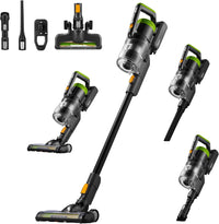 Eureka RapidClean Pro Cordless Stick Vacuum with LED Headlights - NEC285GR | Aspirateur-balai sans fil RapidClean Pro de Eureka avec lumières avant à DEL - NEC285GR | NEC285GR