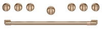 Café Handle and Knob Set for 36" Range in Brushed Bronze - CXPR6HKPTBZ 