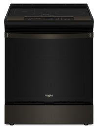 Whirlpool 6.4 Cu. Ft. Induction Range with No Preheat Air Fry - Black Stainless Steel - WSIS5030RV | Cuisinière à induction Whirlpool de 6,4 pi3 avec friture à air sans préchauffage - acier inoxydable noir - WSIS5030RV | WSIS503V