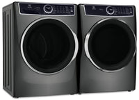 Electrolux 5.2 Cu. Ft. Front-Load Washer and 8 Cu. Ft. Electric Dryer - Titanium 