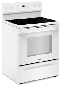 Whirlpool 5.3 Cu. Ft. Electric Range with Self-Clean - White - YWFES3530RW | Cuisinière électrique Whirlpool de 5,3 pi³ avec autonettoyage - blanche - YWFES3530RW