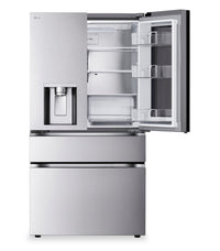LG 36" 29 Cu. Ft. InstaView® Door-in-Door® Standard-Depth MAX™ Refrigerator with MyColor™ - LF29S8365S | Réfrigérateur LG de 36 po et de 29 pi3 avec technologie InstaViewMC, Porte dans la porteMD et MyColourMC - LF29S8365S | LF29S85S