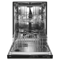 Whirlpool Top-Control Dishwasher with Third Rack - WDTA50SAKV - Dishwasher in Fingerprint Resistant Black Stainless Steel 