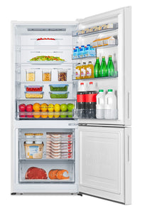 Hisense 14.7 Cu. Ft. Counter-Depth Bottom-Mount Refrigerator - RB15A2CWE 