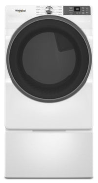 Whirlpool 7.4 Cu. Ft. Smart Electric Dryer with Wrinkle Shield™ - White - YWED5720RW | Sécheuse électrique intelligente Whirlpool de 7,4 pi³ avec Wrinkle ShieldMC - blanche - YWED5720RW | YWED572W