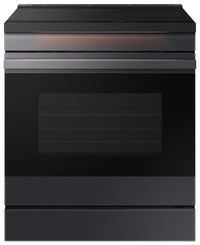 Samsung 6.3 Cu. Ft. Smart Induction Slide In Range with Air Sous Vide - Matte Black - NSI6DG9500MTAC | Cuisinière intelligente à induction encastrée Samsung de 6,3 pi³ avec Air Sous Vide - noir mat - NSI…