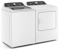 Whirlpool 5.4 - 5.5 Cu. Ft. Top-Load Washer and 7 Cu. Ft. Electric Dryer with Steam 