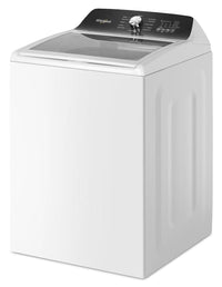 Whirlpool 5.2 Cu. Ft. Top-Load Agitator Washer with Built-In Faucet - White - WTW5025SW | Laveuse Whirlpool à chargement par le haut de 5,2 pi3 avec agitateur et robinet intégré - blanche - WTW5025SW | WTW5025W