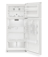 Whirlpool 28" 16.3 Cu. Ft. Top-Mount Refrigerator - White - WRTX5328PW | Réfrigérateur Whirlpool de 16,3 pi³ et de 28 po à congélateur supérieur - blanc - WRTX5328PW | WRTX532W