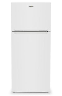 Whirlpool 28" 16.3 Cu. Ft. Top-Mount Refrigerator - White - WRTX5328PW | Réfrigérateur Whirlpool de 16,3 pi³ et de 28 po à congélateur supérieur - blanc - WRTX5328PW | WRTX532W