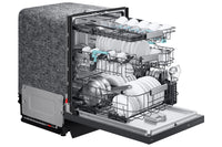 Samsung 24" 38 dBA Top-Control Dishwasher with AI Wash and Third Rack - Black - DW90F89T0UMTAA | Lave-vaisselle Samsung de 24 po et de 38 dBA avec commandes sur le dessus, nettoyage avec IA et 3e panier - DW90F89T0UMTAA | DW90F89B