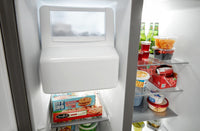 Maytag 36" 25 Cu. Ft. Side-by-Side Refrigerator - Stainless Steel - MRSF4036PZ | Réfrigérateur Maytag de 25 pi³ et de 36 po à compartiments juxtaposés - acier inoxydable - MRSF4036PZ | MRSF403Z