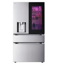LG 36" 29 Cu. Ft. InstaView® Door-in-Door® Standard-Depth MAX™ Refrigerator with MyColor™ - LF29S8365S | Réfrigérateur LG de 36 po et de 29 pi3 avec technologie InstaViewMC, Porte dans la porteMD et MyColourMC - LF29S8365S | LF29S85S
