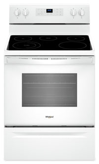 Whirlpool 5.2 Cu. Ft. Electric Range with Frozen Bake™ - YWFE505W0JW 