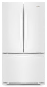 Whirlpool 36" 25 Cu. Ft. French-Door Refrigerator with Interior Water Dispenser - WRFF3236RW | Réfrigérateur Whirlpool de 36 po et de 25 pi³ à portes françaises avec distributeur d’eau interne - WRFF3236RW | WRFF32RW