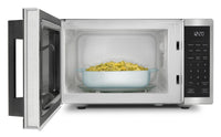 Whirlpool 0.9 Cu. Ft. Countertop Microwave with Steam - WMCS3019RS | Four à micro-ondes de comptoir Whirlpool de 0,9 pi3 avec vapeur - WMCS3019RS | WMCS30RS