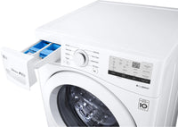 LG 5.2 Cu. Ft. Front-Load Washer - WM3400CW 