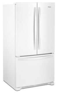 Whirlpool 36" 20 Cu. Ft. Counter-Depth French-Door Refrigerator - White - WRFC2036RW | Réfrigérateur Whirlpool de 20 pi3 et de 36 po de profondeur comptoir à portes françaises - blanc - WRFC2036RW | WRFC20RW