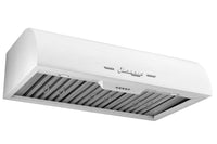 Classic Retro by Unique 36" 700 CFM Under-Cabinet Range Hood - Marshmallow White - UGP-36CR RH W | Hotte de cuisinière sous l’armoire Classic Rétro par Unique de 36 po et de 700 pi3/min - blanc guimauve - UGP-36CR RH W | U36CRRHW