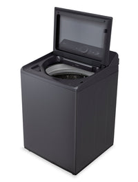 LG 6.1 Cu. Ft. Smart Top-Load High-Efficiency Washer - Black Steel - WT8405CB | Laveuse intelligente haute efficacité LG à chargement par le haut de 6,1 pi³ - acier noir - WT8405CB