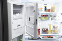 Whirlpool 36" 23.8 Cu. Ft. Counter-Depth French-Door Refrigerator - Stainless Steel - WRFC9636RZ  | Réfrigérateur Whirlpool de 23,8 pi3 et de 36 po de profondeur comptoir à portes françaises - acier inoxydable - WRFC9636RZ  | WRFC963Z