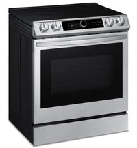 Samsung Bespoke 6.3 Cu. Ft. Slide-In Electric Range with True Convection – NE63T8711SS/AC 