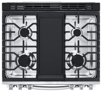 LG 6.3 Cu. Ft. Smart Front-Control Gas Range with Air Fry - LSGL6335F 