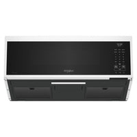 Whirlpool 1.1 Cu. Ft. Smart Low-Profile Over-the-Range Microwave - White - YWMML5530RW | Four à micro-ondes à hotte intégrée intelligent à profil bas Whirlpool de 1,1 pi3 - blanc - YWMML5530RW | YWMML5RW