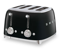 Smeg 4-Slice Long-Slot Toaster - TSF03BLUS|Grille-pain Smeg à fentes longues pour 4 tranches - TSF03BLUS