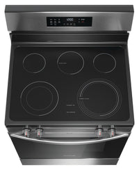 Frigidaire 5.3 Cu. Ft. Electric Range With Air Fry and Convection Bake - Stainless Steel - FCRE308CA… | Cuisinière électrique Frigidaire de 5,3 pi³ avec friture à air et cuisson par convection - acier ino…