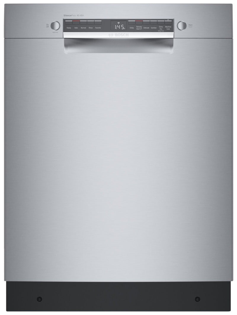 Bosch 300 Series Smart Front-Control Dishwasher with PureDry® - SGE53C55UC | Lave-vaisselle intelligent Bosch de série 300 avec commandes à l'avant et PureDryMD - SGE53C55UC | SGE535UC