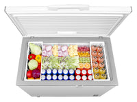 Midea 10.3 Cu. Ft. Convertible Chest Refrigerator-Freezer - MRC10M4CWW  | Congélateur coffre convertible en réfrigérateur Midea de 10,3 pi3 - MRC10M4CWW  | MRC10MWW