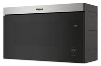 Whirlpool 1.1 Cu. Ft. Flush Over-the-Range Microwave with 900 Watts Cooking - Fingerprint Resistant … | Four à micro-ondes à hotte intégrée Whirlpool de 1,1 pi³ à installation affleurée avec cuisson à 900…