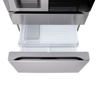 LG 36" 29 Cu. Ft. InstaView® Door-in-Door® Standard-Depth MAX™ Refrigerator with MyColor™ - LF29S8365S | Réfrigérateur LG de 36 po et de 29 pi3 avec technologie InstaViewMC, Porte dans la porteMD et MyColourMC - LF29S8365S | LF29S85S