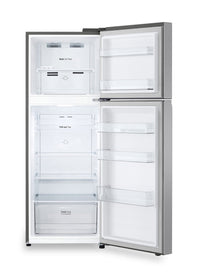 LG 24" 11 Cu. Ft. Top-Mount Refrigerator - Platinum Silver - LT11C2000V | Réfrigérateur LG de 11 pi³ et de 24 po à congélateur supérieur - argenté platine- LT11C2000V