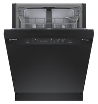 Bosch 100 Series Smart Dishwasher with PrecisionWash® and PureDry® - SHE4AEM6N | Lave-vaisselle intelligent Bosch de série 100 avec PrecisionWashMC et PureDryMD - SHE4AEM6N | SHE4EM6N