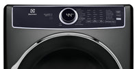 Electrolux 5.2 Cu. Ft. Front-Load Washer and 8 Cu. Ft. Gas Dryer - Titanium 