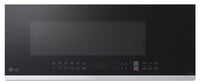 LG 1.3 Cu. Ft. Smart Low-Profile Over-the-Range Microwave Oven with Sensor Cook - MVEF1337F | Four à micro-ondes à hotte intégrée intelligent à profil bas LG de 1,3 pi3 avec cuisson par capteur - MVEF1337F | MVEF133F